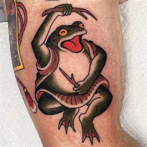 frog tattoo japanese|japanese frog symbolism.